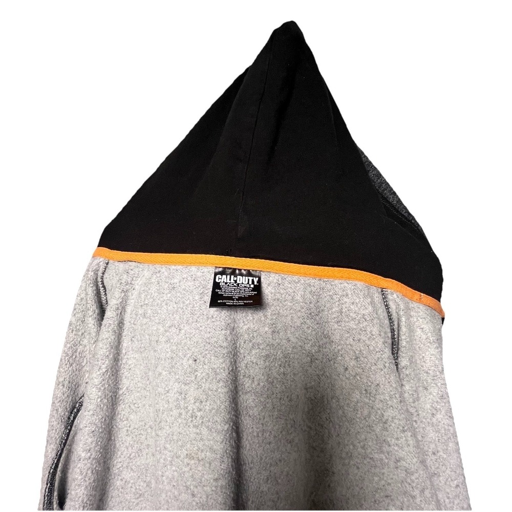 Call Of Duty Black Ops 3 III Jacket Hoodie Large Gray Mens Zip Xbox Play Station - Picture 6 of 8